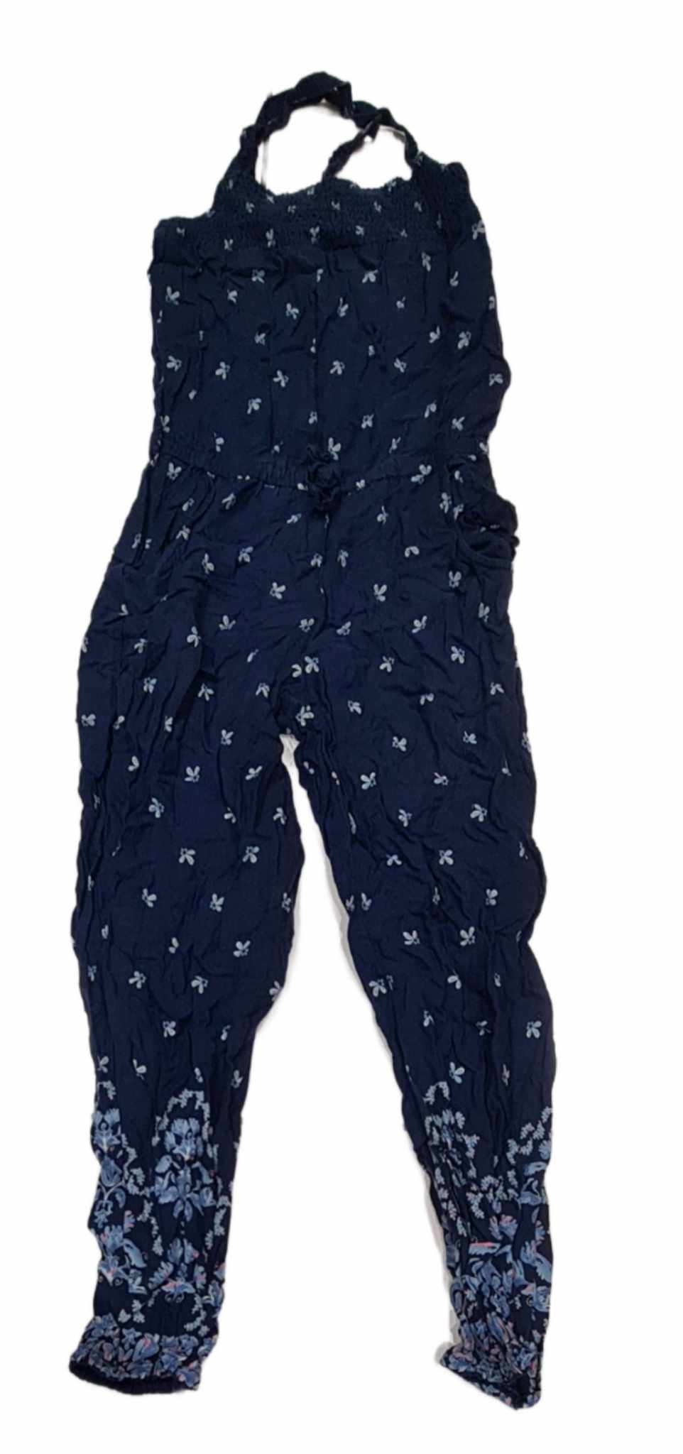 H&M Navy Blue Jumpsuit Girls 6-7 Years