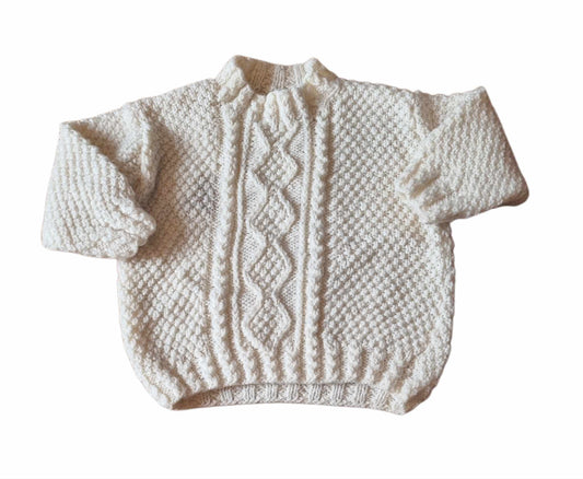 Hand Knitted Jumper Boys 2-3 Years