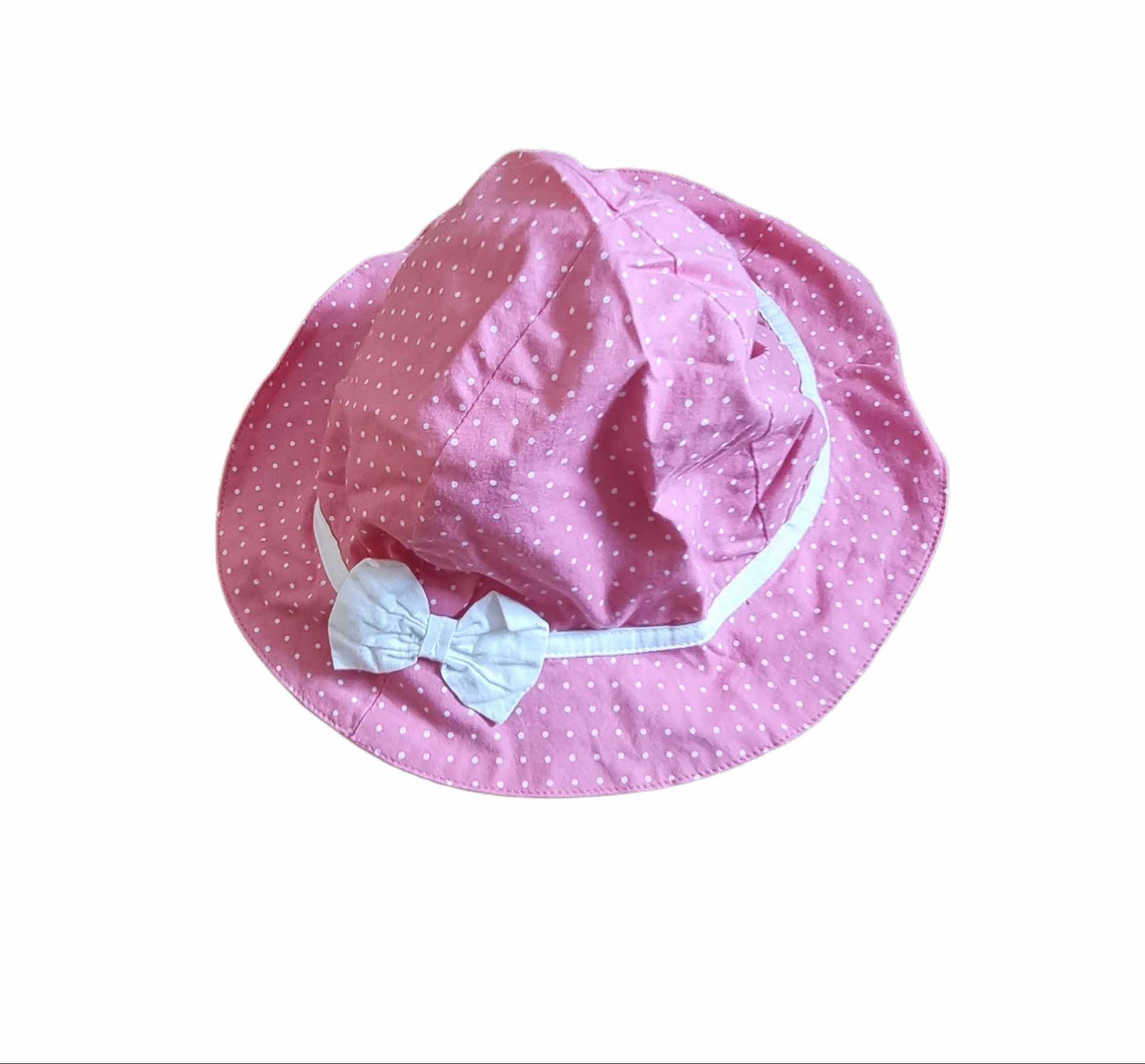 GEORGE Polka Dot Hat Girls 6-9 Months