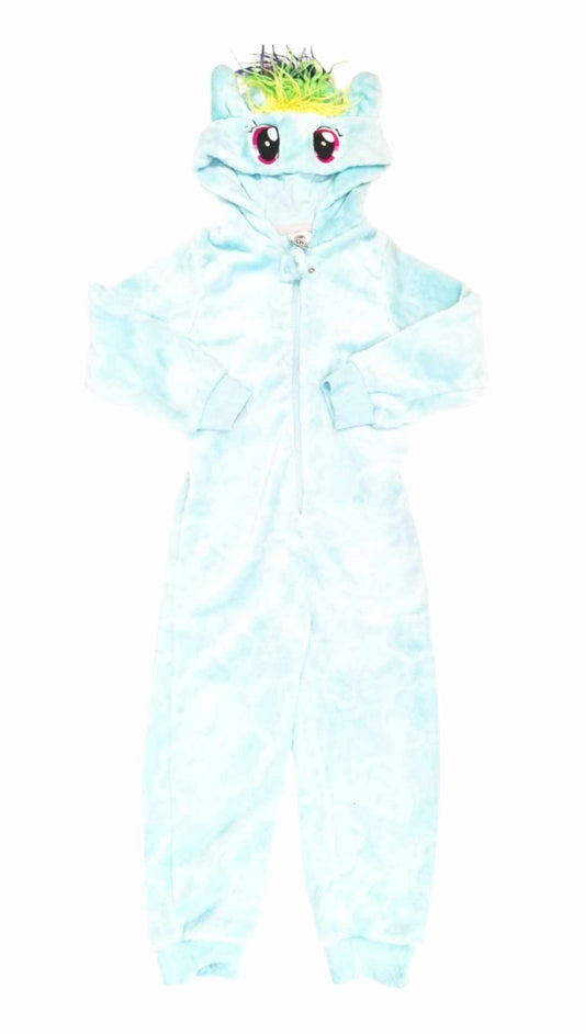 MATALAN Animal Blue Onesie Girls 5-6 Years