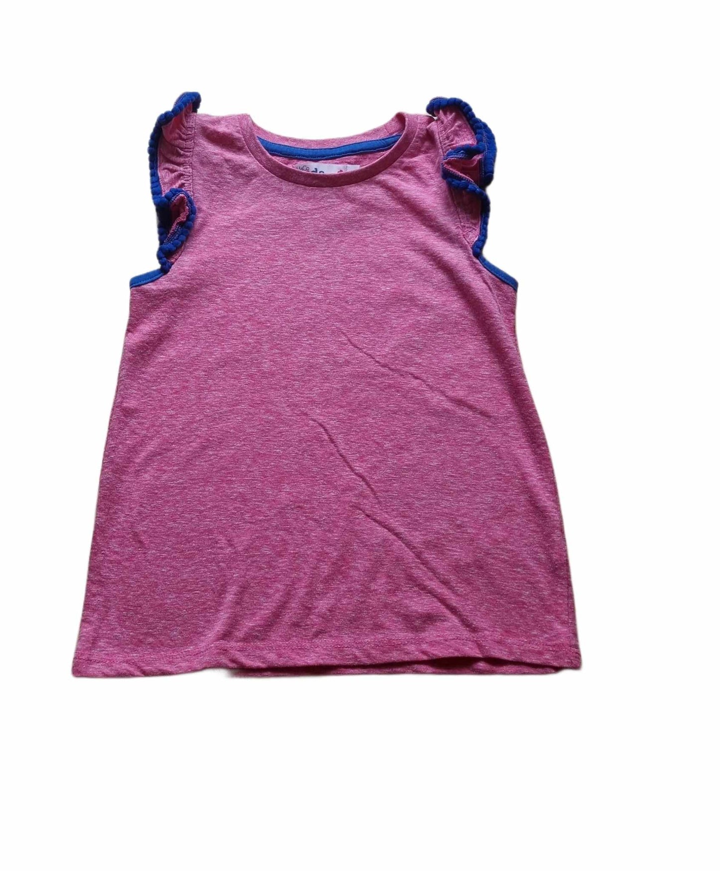 M&CO Pink Sleeveless Top Girls 5-6 Years