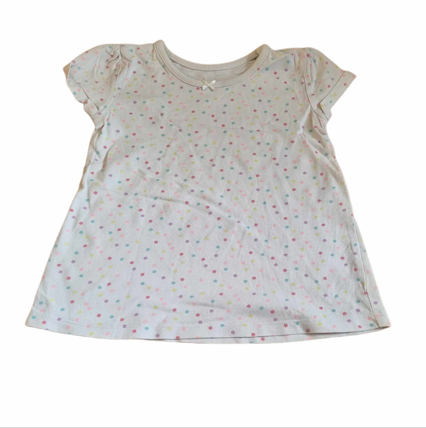 GEORGE Polka Dot Tee Girls 18-24 Months