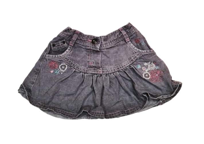 F&F Denim Skirt Girls 18-24 Months