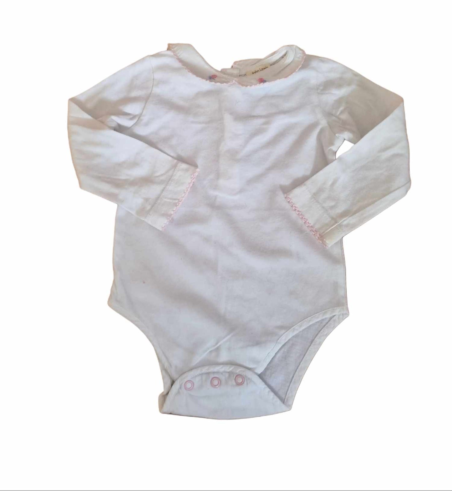 JOHN LEWIS Bodysuit Girls 6-9 Months