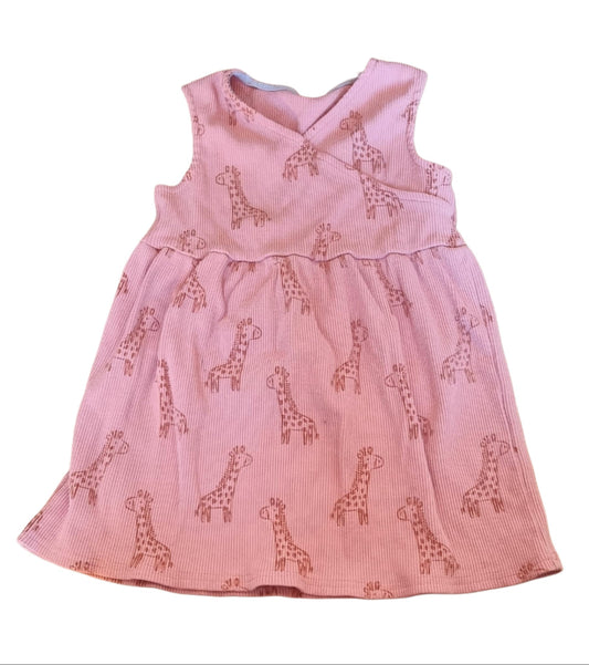 GEORGE Giraffe Dress Girls 4-5 Years