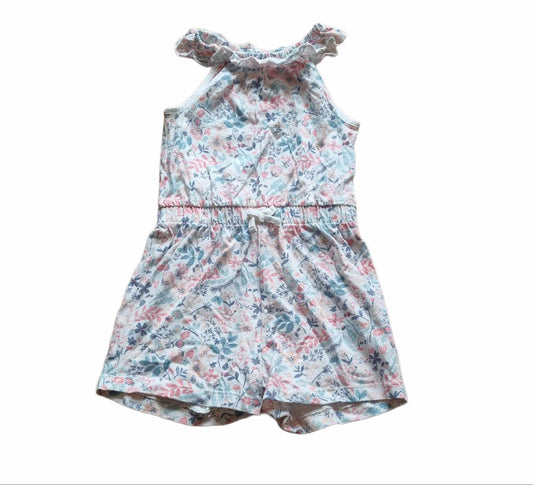 GEORGE Floral Playsuit Girls 2-3 Years