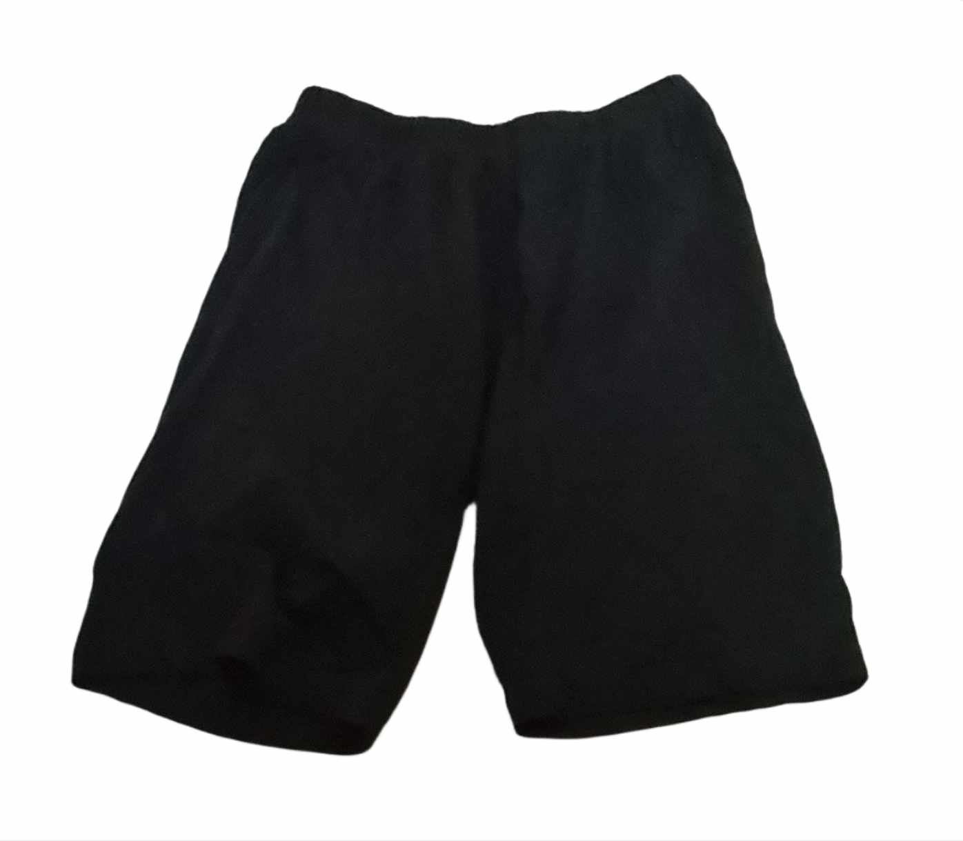 GEORGE Black Cotton Shorts Boys 11-12 Years