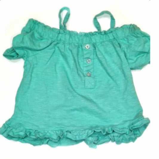 MATALAN Green Flow Top Girls 5-6 Years