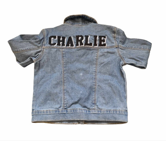 Carters Personalised Denim Jacket Boys 3-4 Years