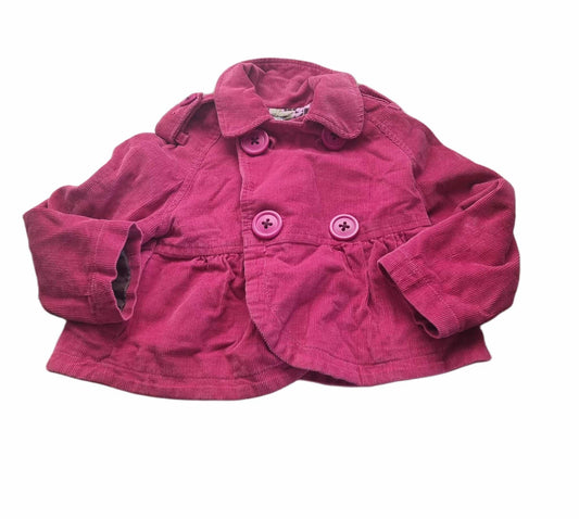 ZARA Red Cord Jacket Girls 2-3 Years