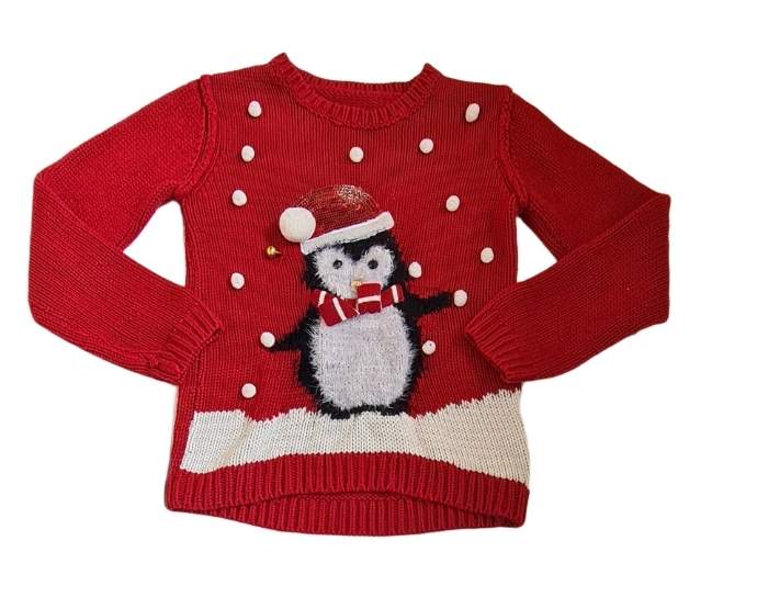 MATALAN Christmas Jumper Girls 8-9 Years