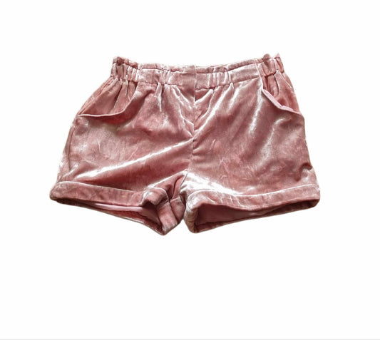 NUTMEG Velvet Shorts Girls 2-3 Years