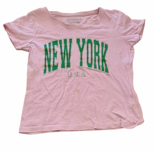 PRIMARK Pink Tee Girls 9-10 Years