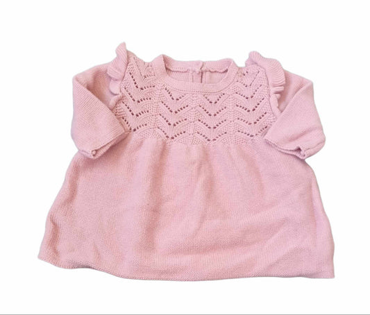 GEORGE Pink Jumper Girls Newborn