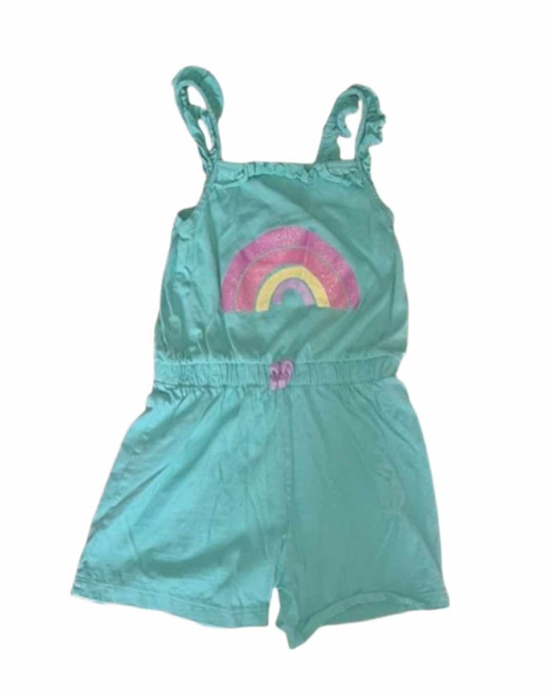 GEORGE Rainbow Playsuit Girls 5-6 Years