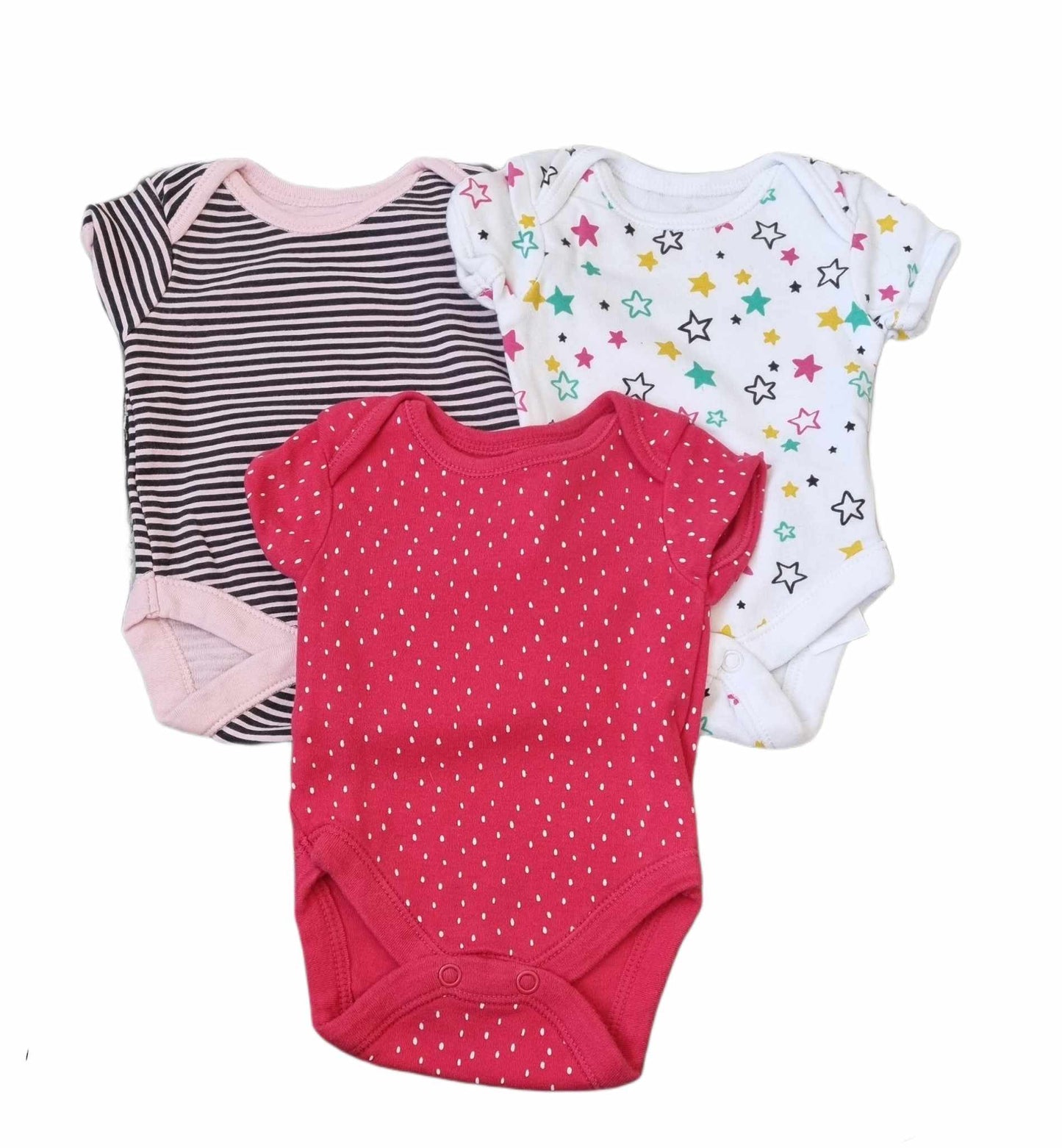 PRIMARK Set Of 3 Vests Girls Newborn