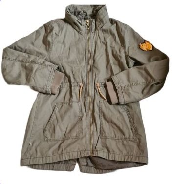 H&M Khaki Jacket Girls 8-9 Years