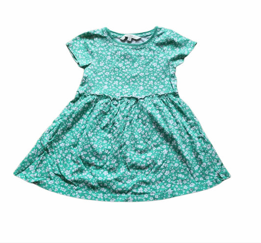 PEACOCKS Floral Dress Girls 2-3 Years