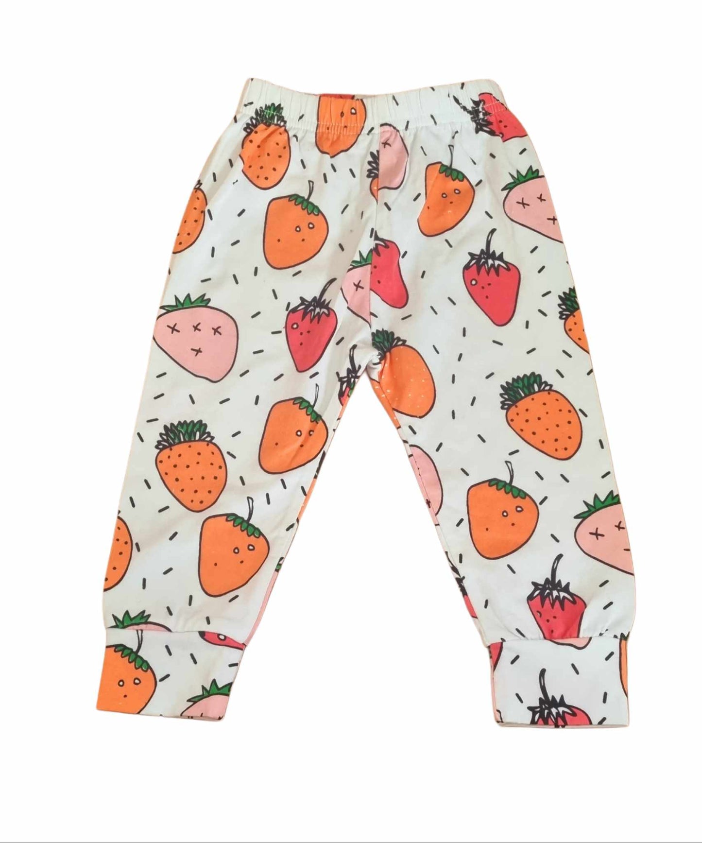 Strawberry Trousers Girls 6-12 Months