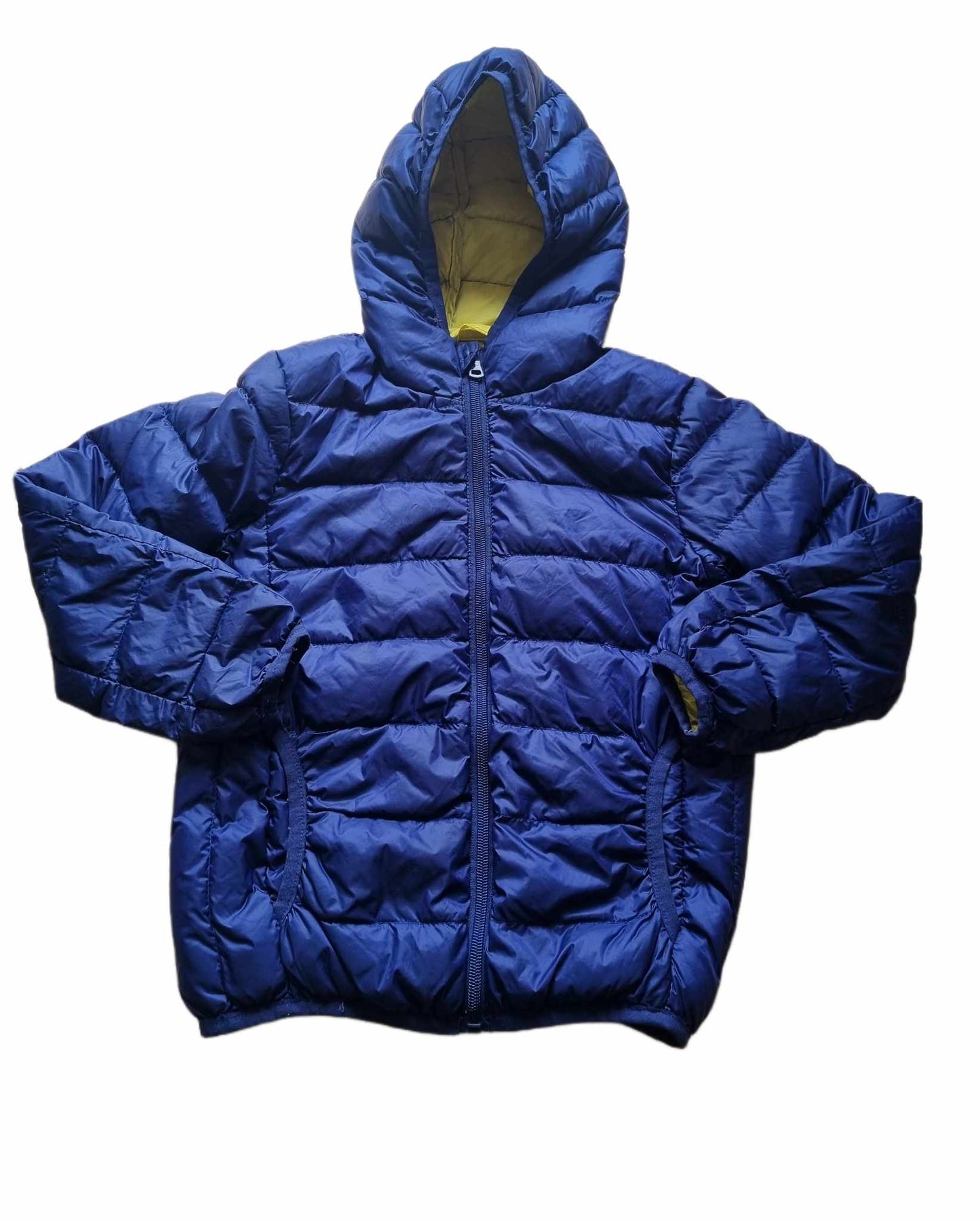 Blue Hooded Coat Boys 4-5 Years