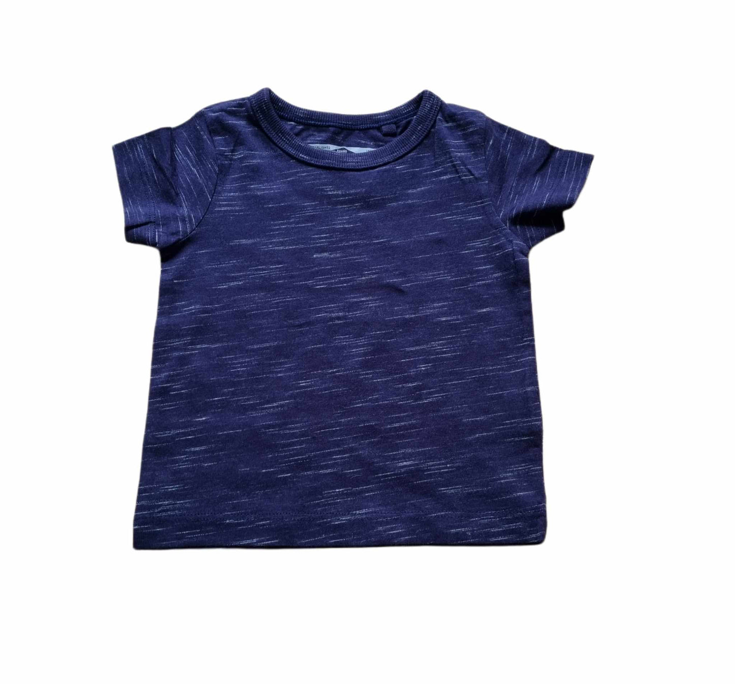 NEXT Navy Blue Tee Boys 3-6 Months