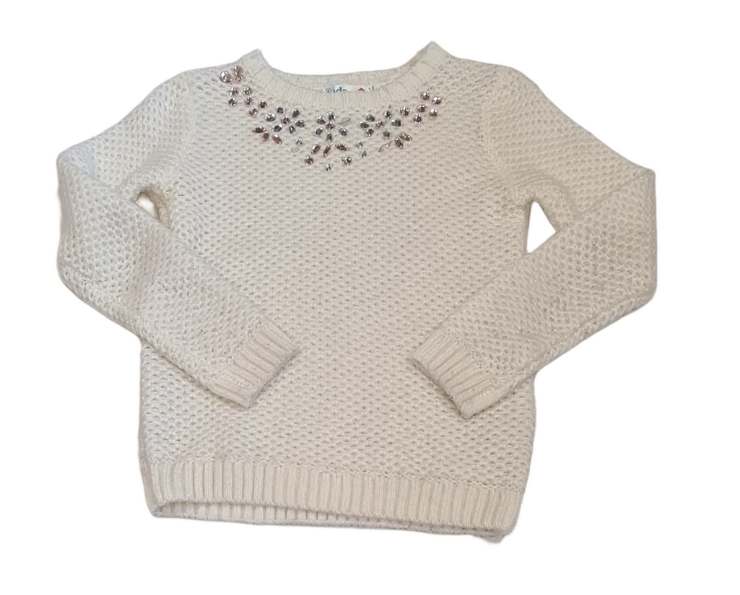 M&CO Cream Jumper Girls 9-10 Years