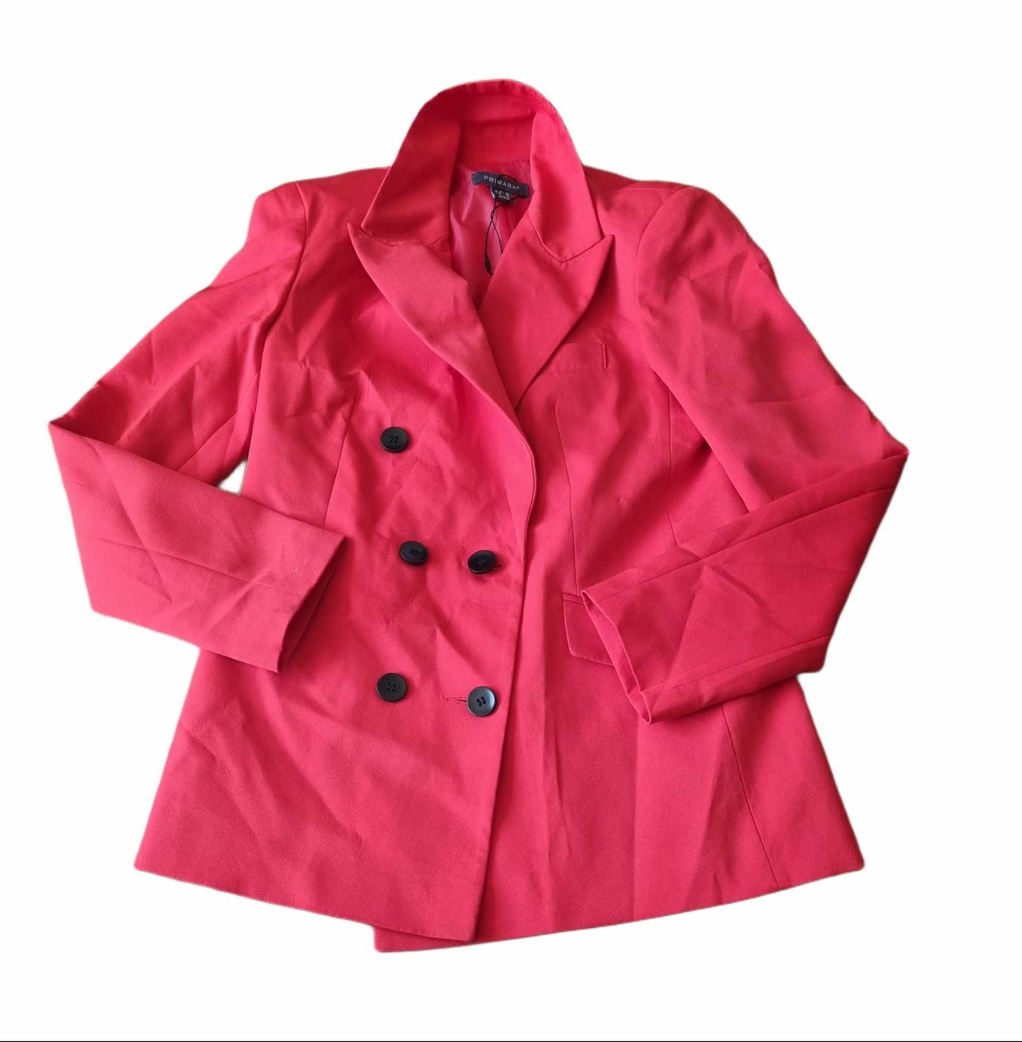 PRIMARK Red Suit Jacket Women's Size 8