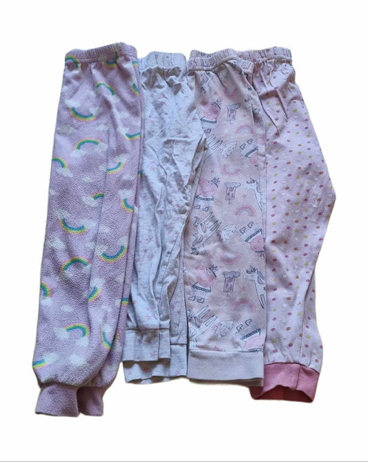 Pyjama Trousers Bundle Girls 3-4 Years