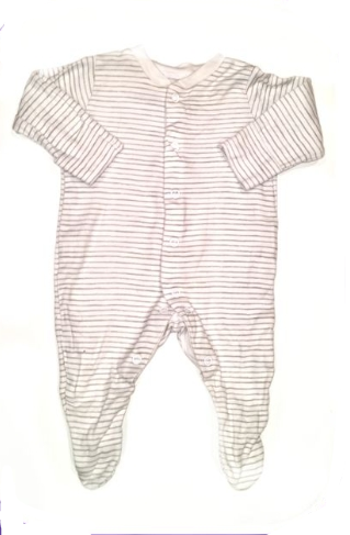 TU Striped Unisex Sleepsuit Newborn