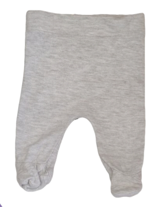 PRIMARK Grey Trousers with Feet Unisex Newborn