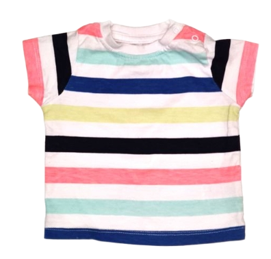 PEACOCKS Striped T-Shirt Boys Newborn