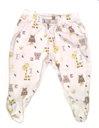 MOTHERCARE Unisex Teddy and Giraffe Trousers First Size