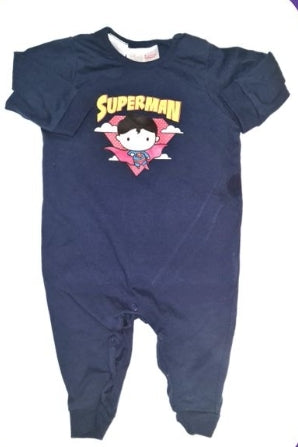 H&M Superman Sleepsuit Boys 1-2 months