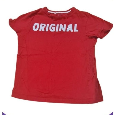 PRIMARK 'Original' Red T-Shirt Boys 10-11 years