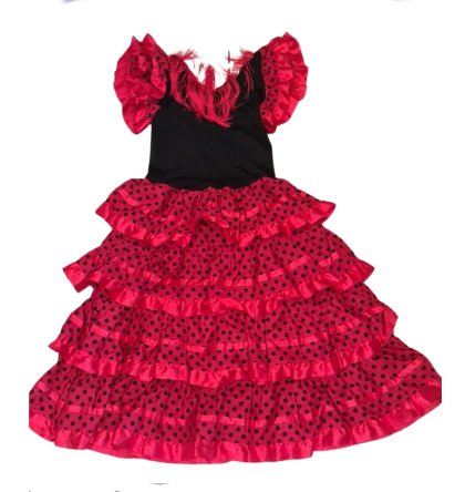 Spanish Dress Up Dress (Girls 10-11 Years)