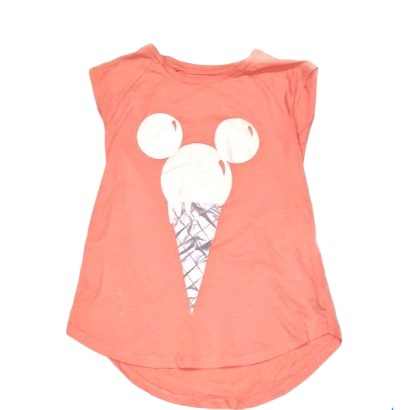 GAP Peach Ice Cream Cone Top Girls 10-11 Years