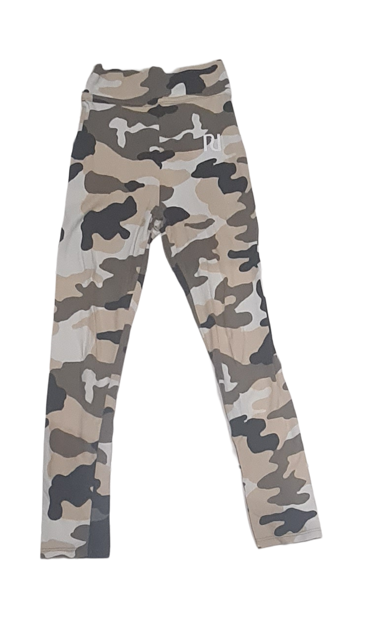 RIVER ISLAND Camo Leggings Girls 9-10 Years