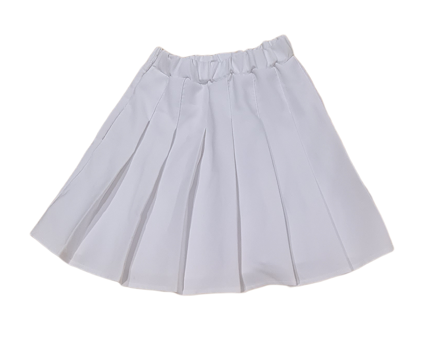 SHEIN White Pleated Skirt Girls 9-10 Years