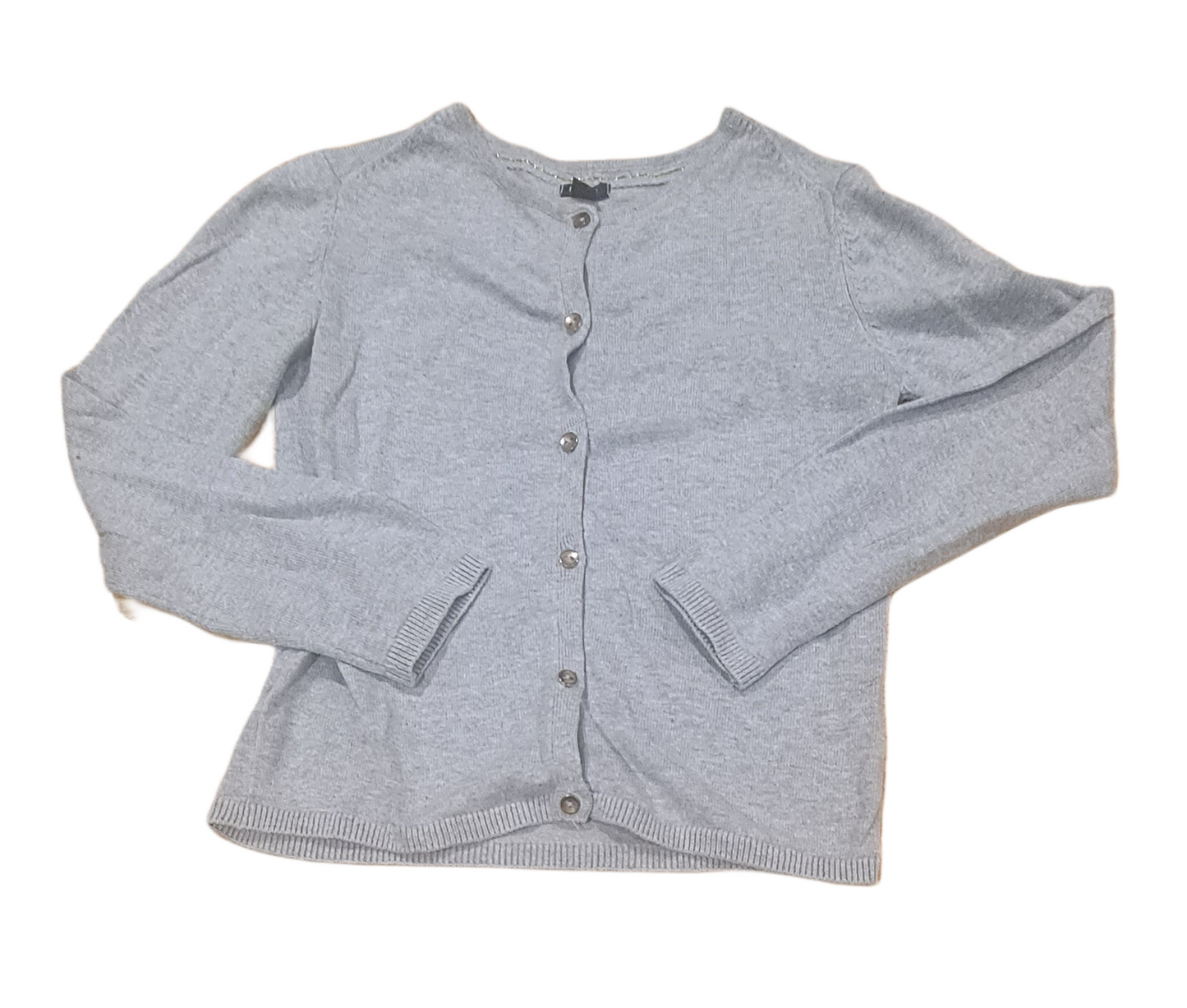 KIABI Grey Button Up Cardigan Girls 7-8 Years