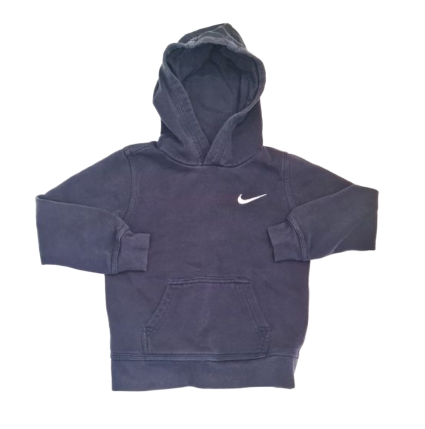 NIKE Navy Blue Pull Over Hoodie Boys 3-4 Years and Girls 3-4 Years