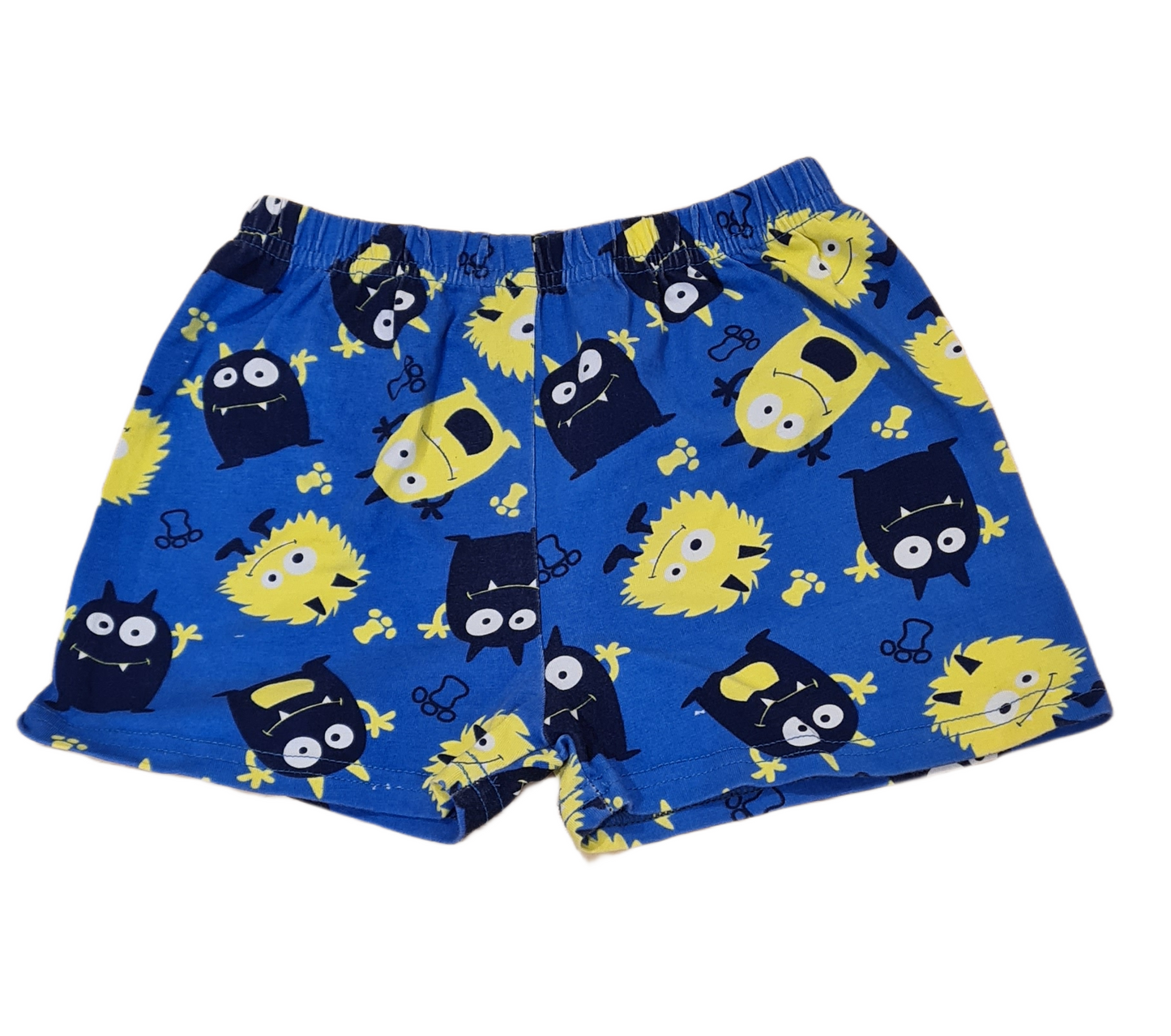 PAT PAT Little Monster Cotton Shorts Boys 12-18 Months