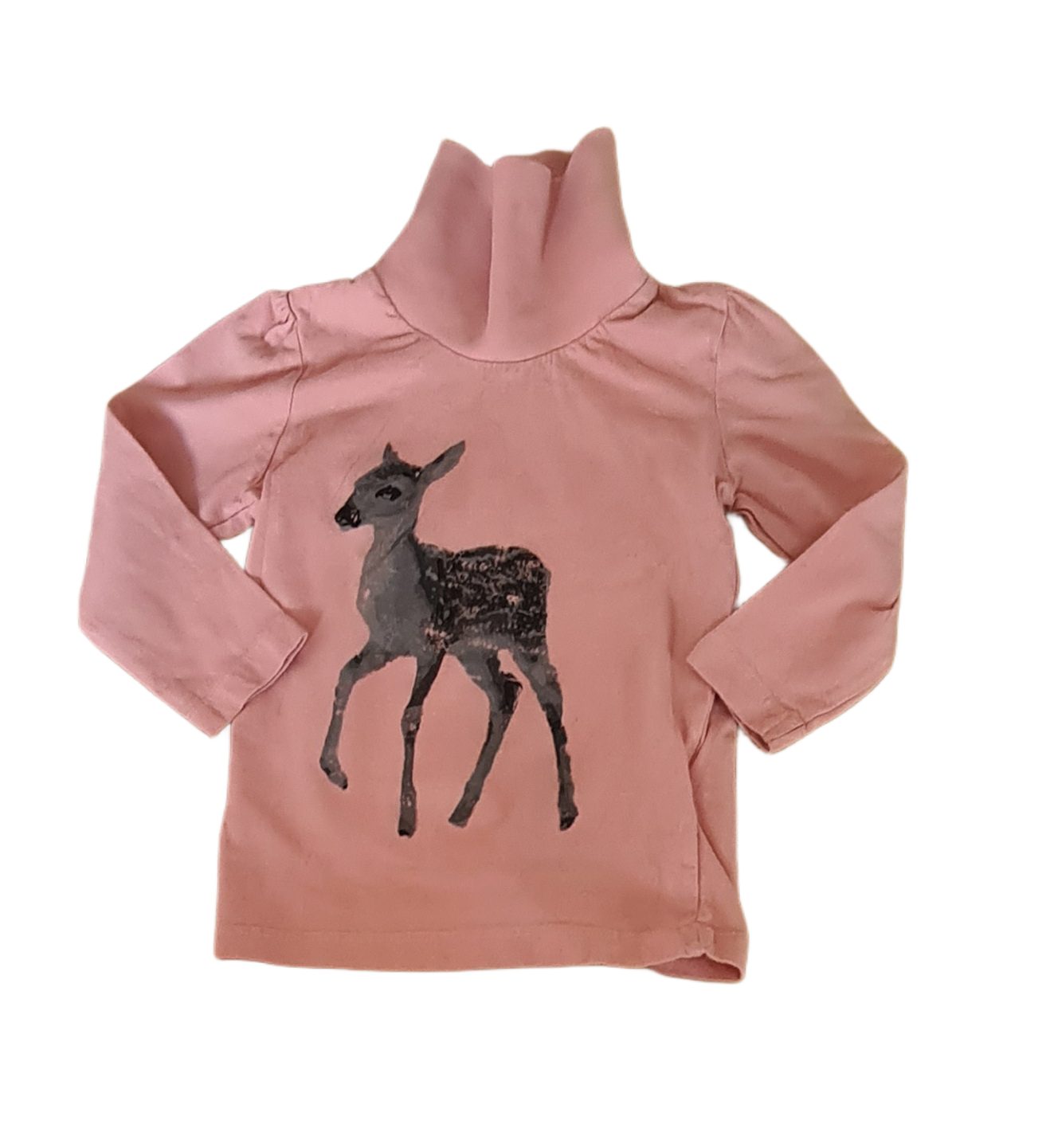 LUPILU Deer Peach High Neck Girls 12-18 months